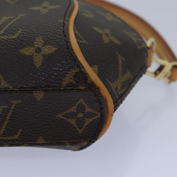LOUIS VUITTON Monogram Mini ellipse Pouch M51129 LV Auth 79940SAV