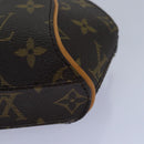 LOUIS VUITTON Monogram Mini ellipse Pouch M51129 LV Auth 79940SAV-17