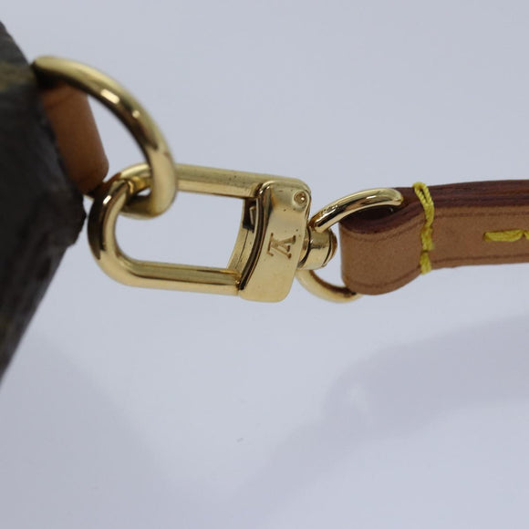 LOUIS VUITTON Monogram Mini ellipse Pouch M51129 LV Auth 79940SAV