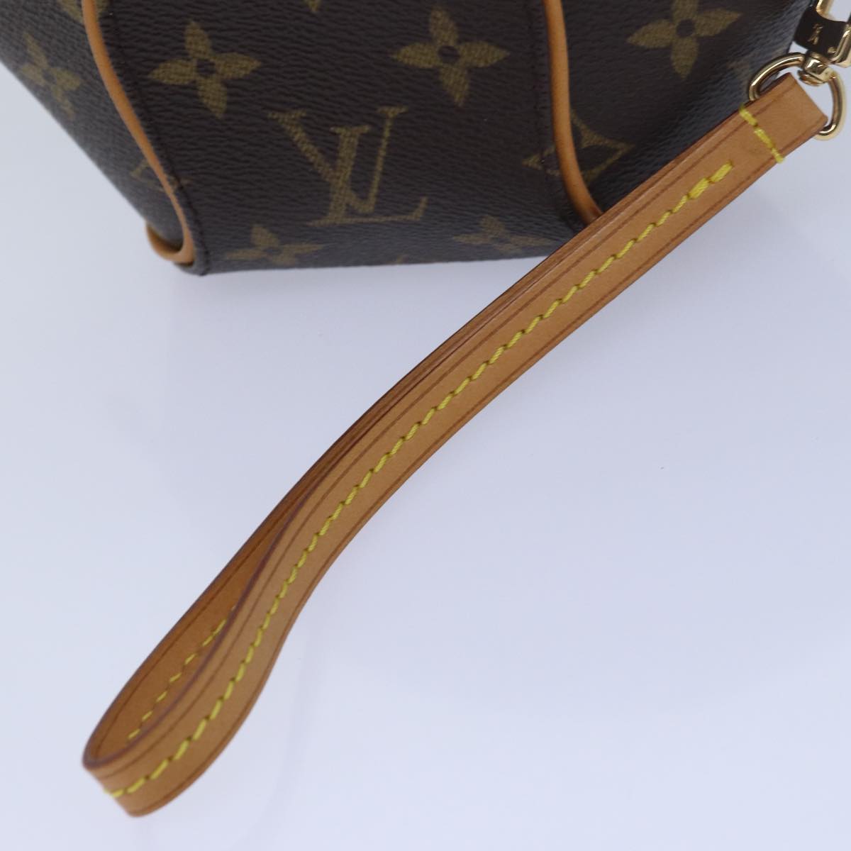 LOUIS VUITTON Monogram Mini ellipse Pouch M51129 LV Auth 79940SA