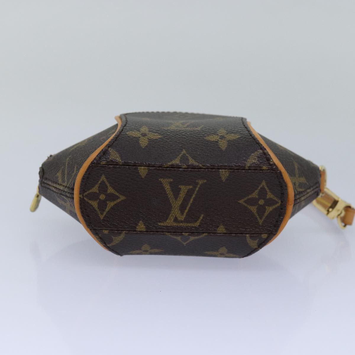 LOUIS VUITTON Monogram Mini ellipse Pouch M51129 LV Auth 79940SA