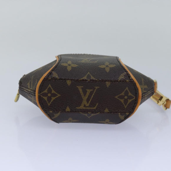 LOUIS VUITTON Monogram Mini ellipse Pouch M51129 LV Auth 79940SAV