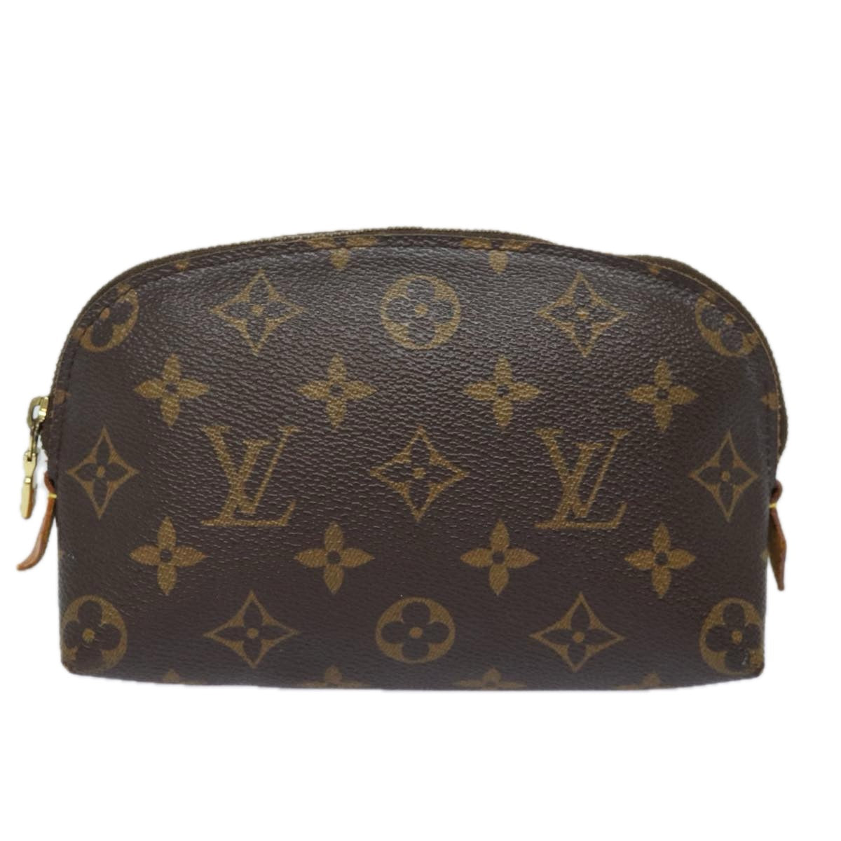 LOUIS VUITTON Monogram Pochette Cosmetic PM Cosmetic Pouch M47515 LV Auth 79942