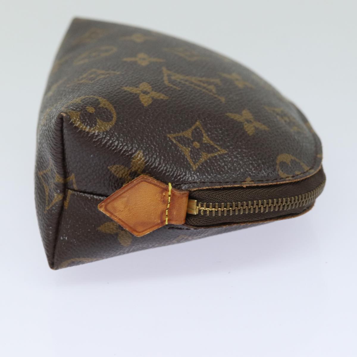 LOUIS VUITTON Monogram Pochette Cosmetic PM Cosmetic Pouch M47515 LV Auth 79942