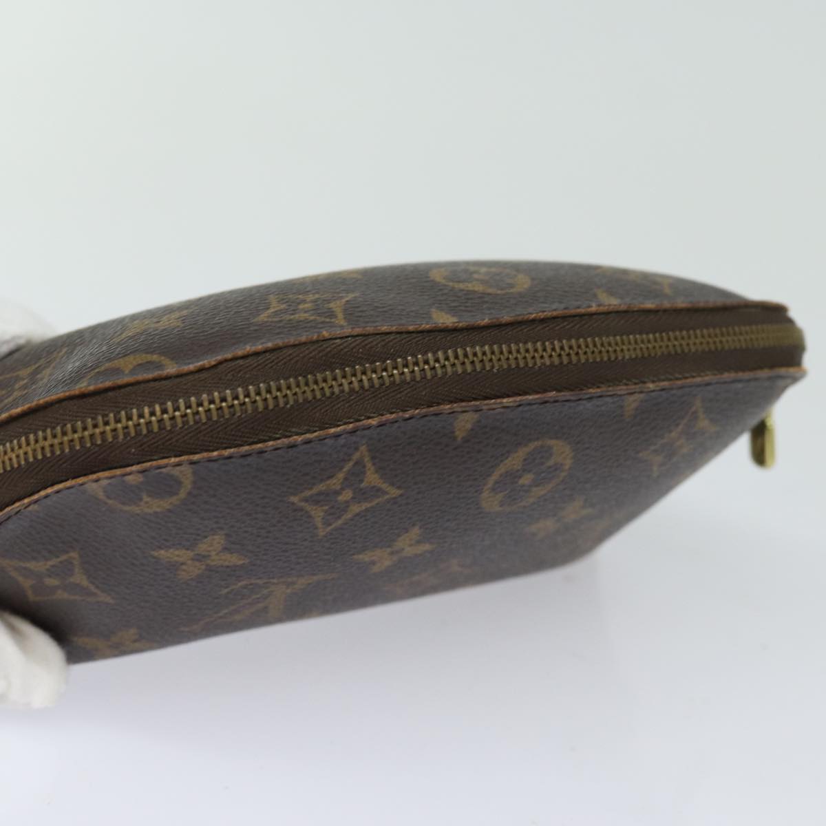 LOUIS VUITTON Monogram Pochette Cosmetic PM Cosmetic Pouch M47515 LV Auth 79942