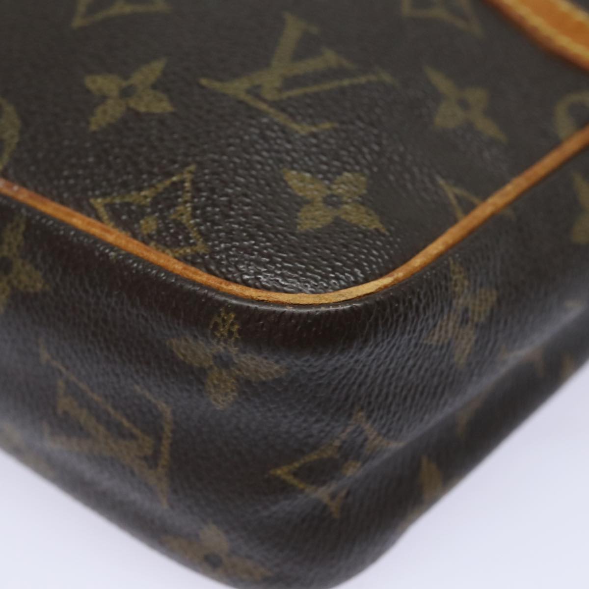 LOUIS VUITTON Monogram Compiegne 23 Clutch Bag M51847 LV Auth 79951