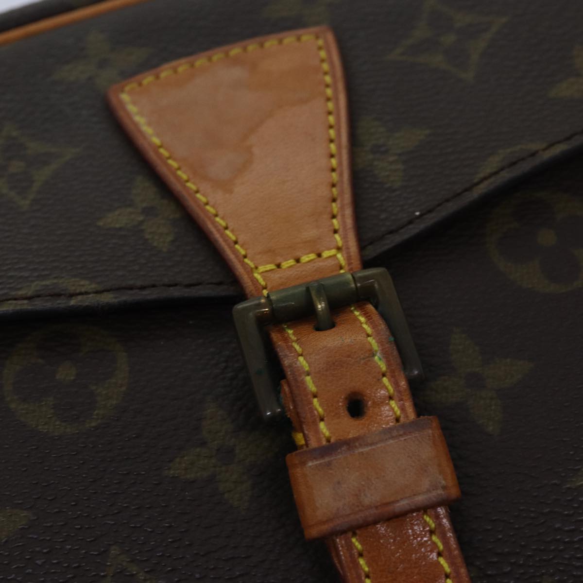 LOUIS VUITTON Monogram Jeune Fille MM Shoulder Bag M51226 LV Auth 79956