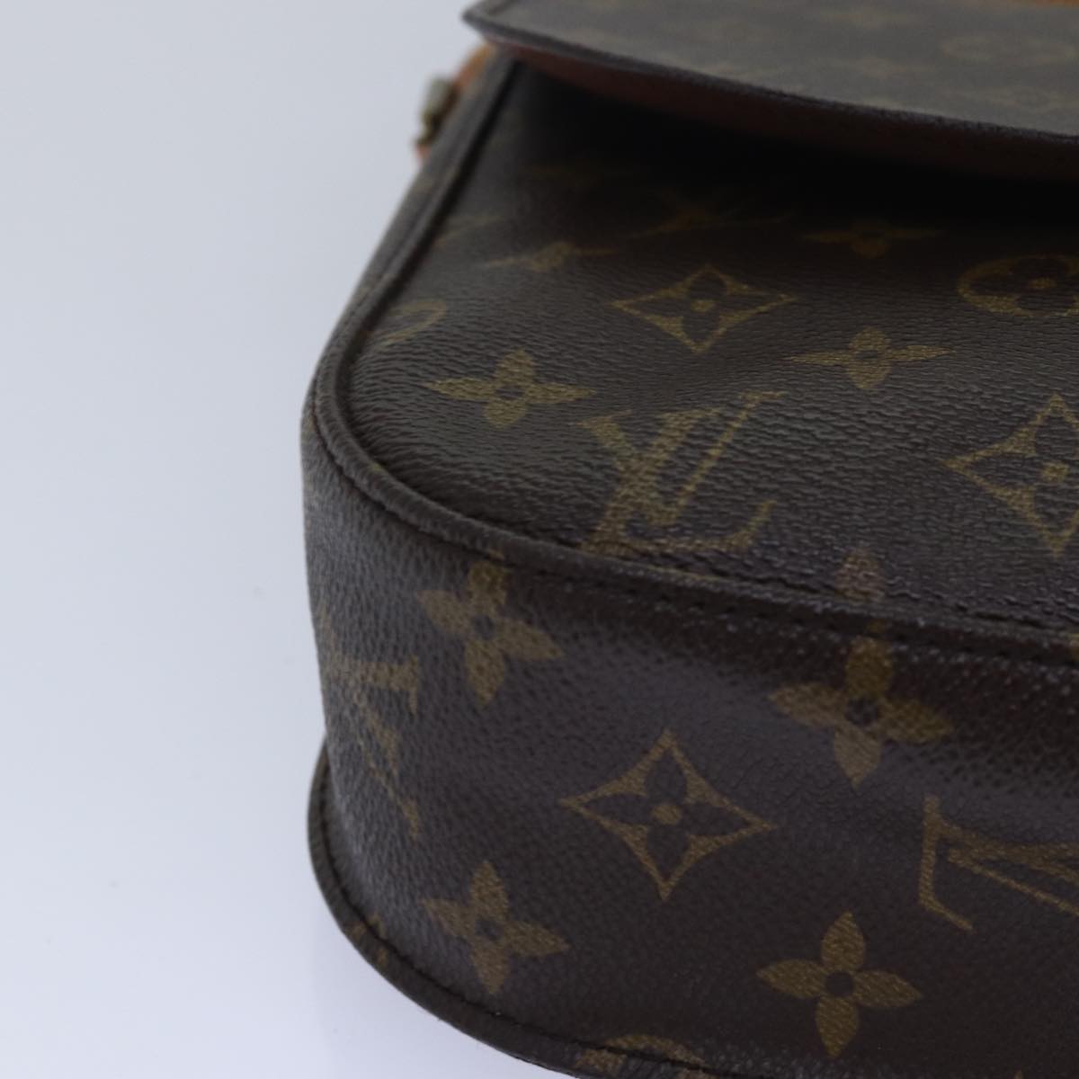 LOUIS VUITTON Monogram Saint Cloud GM Shoulder Bag M51242 LV Auth 79958