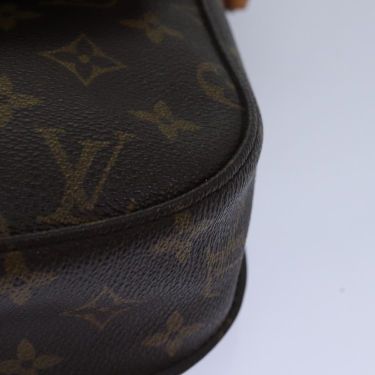 LOUIS VUITTON Monogram Saint Cloud GM Shoulder Bag M51242 LV Auth 79958