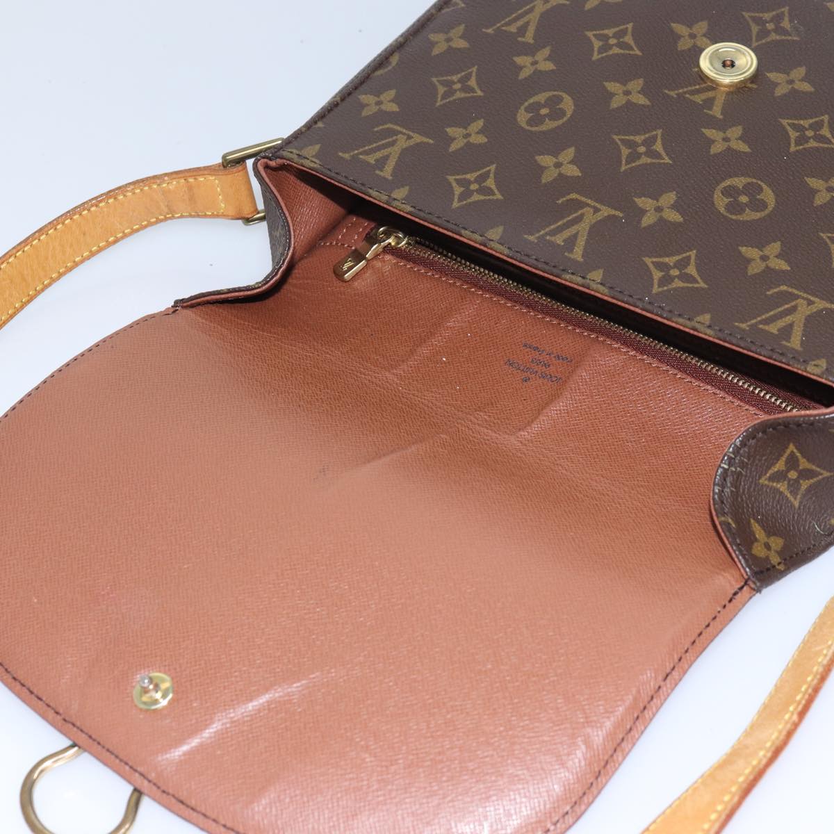 LOUIS VUITTON Monogram Saint Cloud GM Shoulder Bag M51242 LV Auth 79958