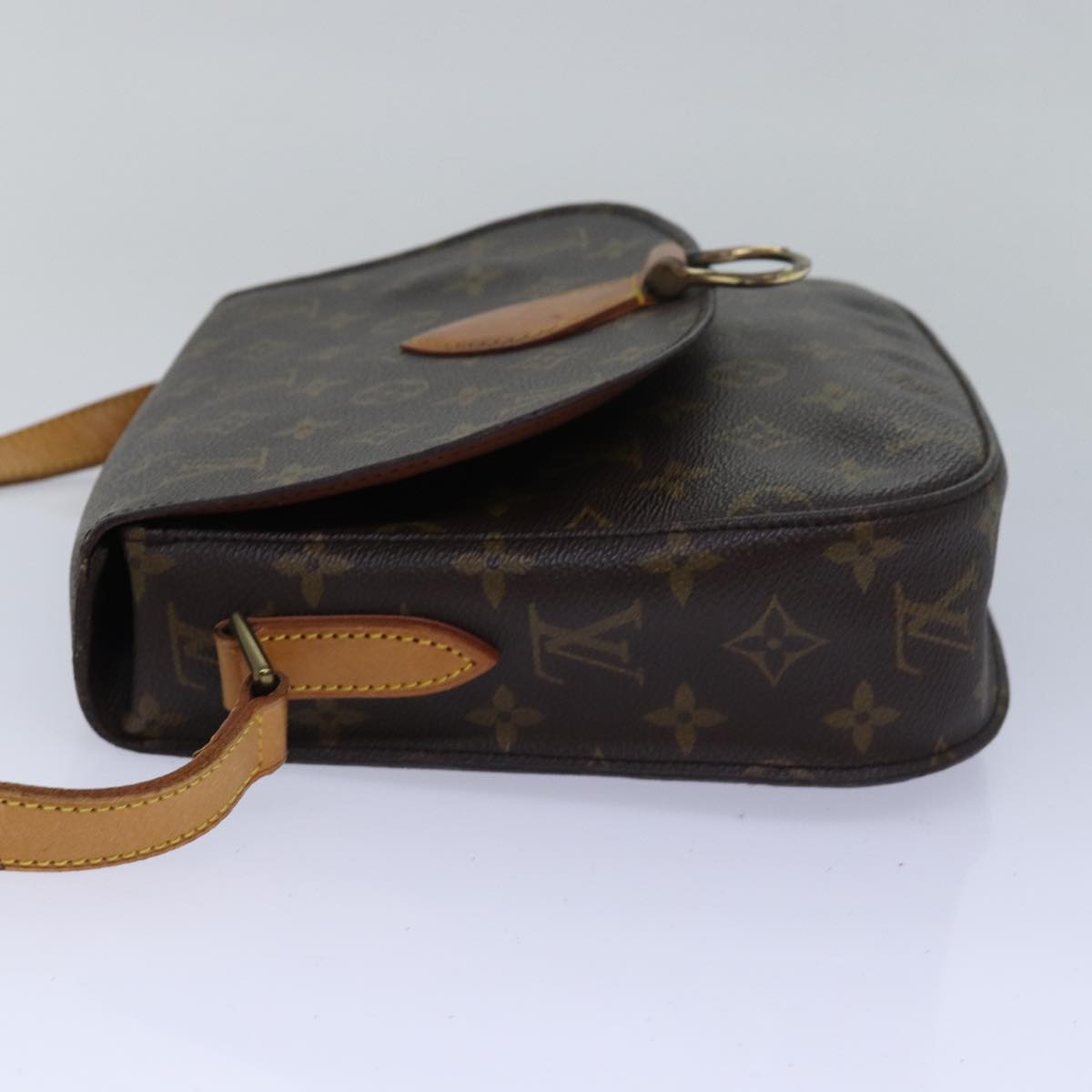 LOUIS VUITTON Monogram Saint Cloud GM Shoulder Bag M51242 LV Auth 79958