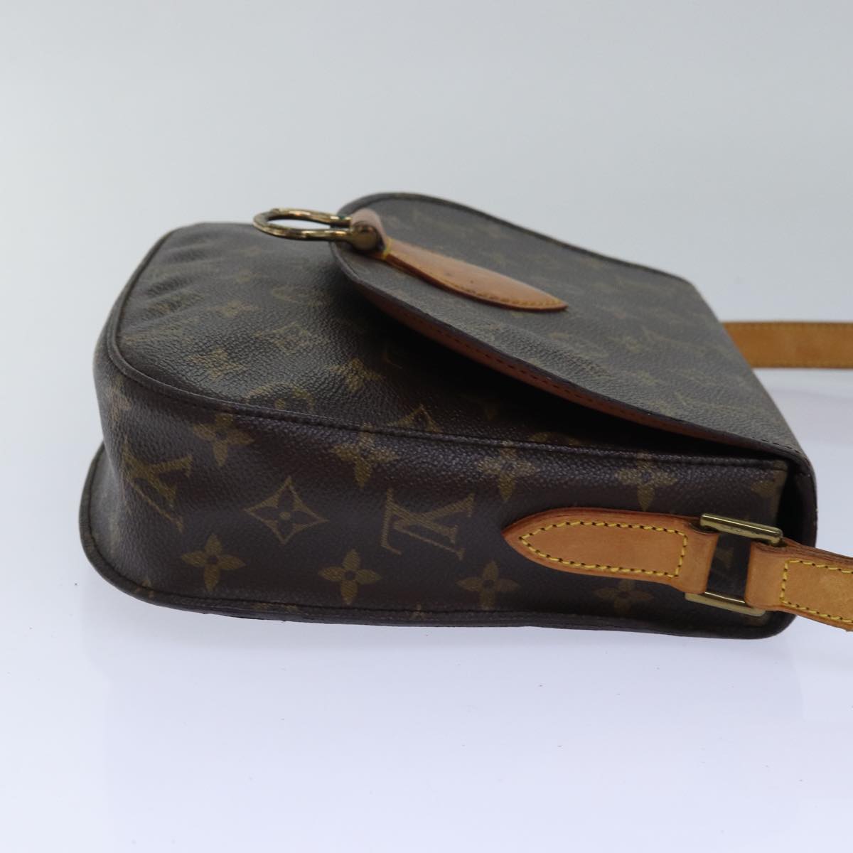 LOUIS VUITTON Monogram Saint Cloud GM Shoulder Bag M51242 LV Auth 79958