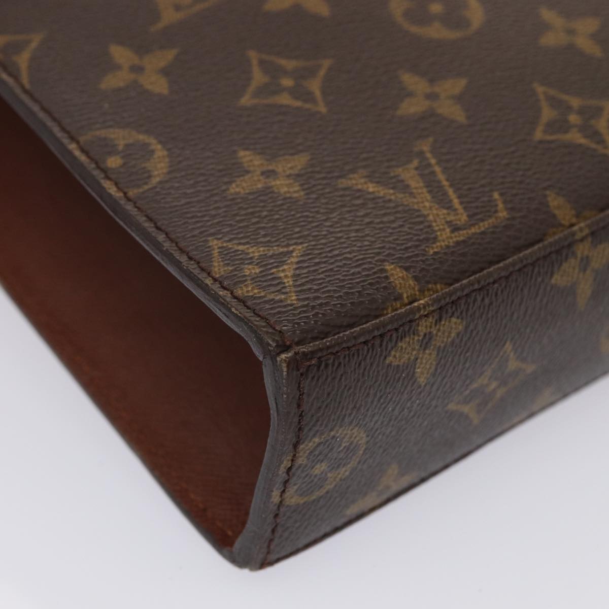 LOUIS VUITTON Monogram Malesherbes Hand Bag M51379 LV Auth 79961