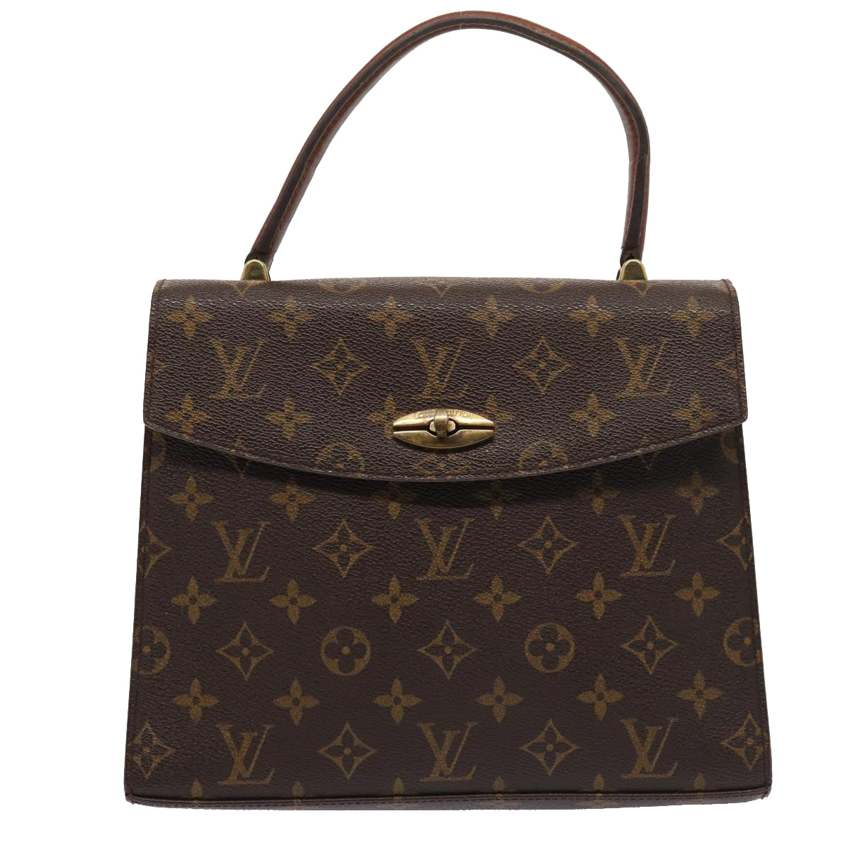 LOUIS VUITTON Monogram Malesherbes Hand Bag M51379 LV Auth 79961