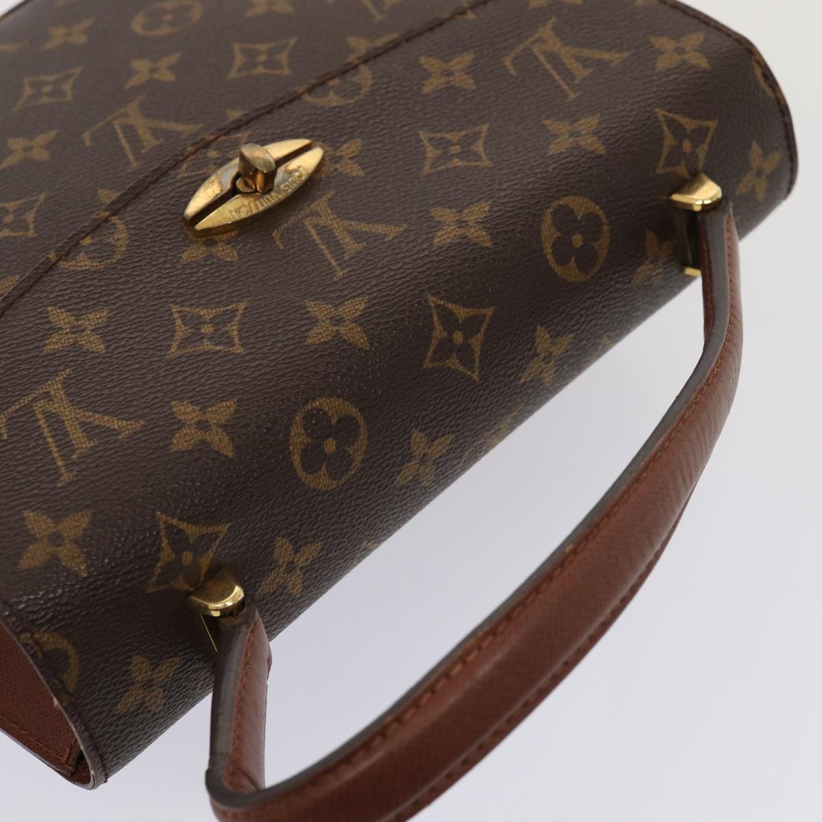 LOUIS VUITTON Monogram Malesherbes Hand Bag M51379 LV Auth 79961