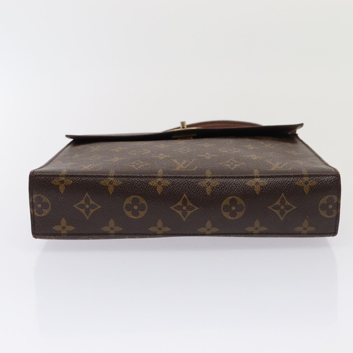 LOUIS VUITTON Monogram Malesherbes Hand Bag M51379 LV Auth 79961