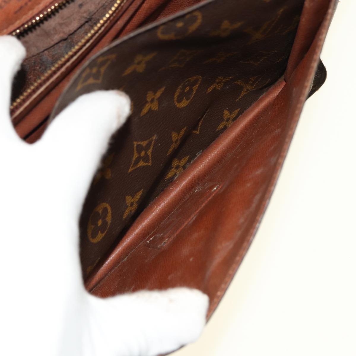 LOUIS VUITTON Monogram Monceau 26 Shoulder Bag M51187 LV Auth 79962