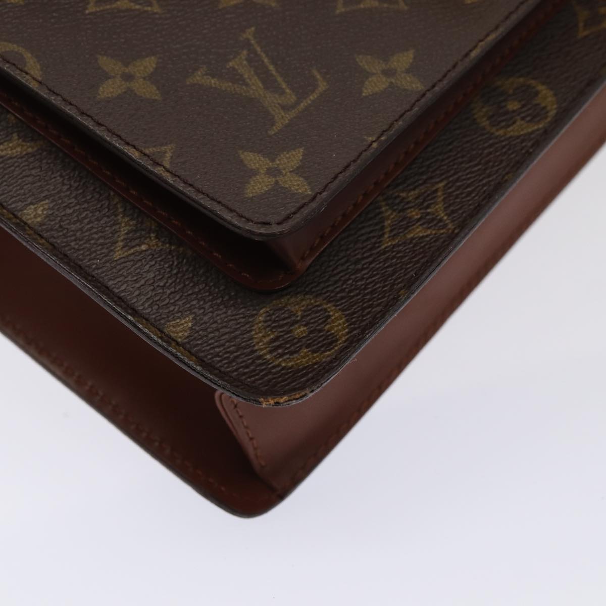 LOUIS VUITTON Monogram Monceau 2Way Hand Bag M51185 LV Auth 79964