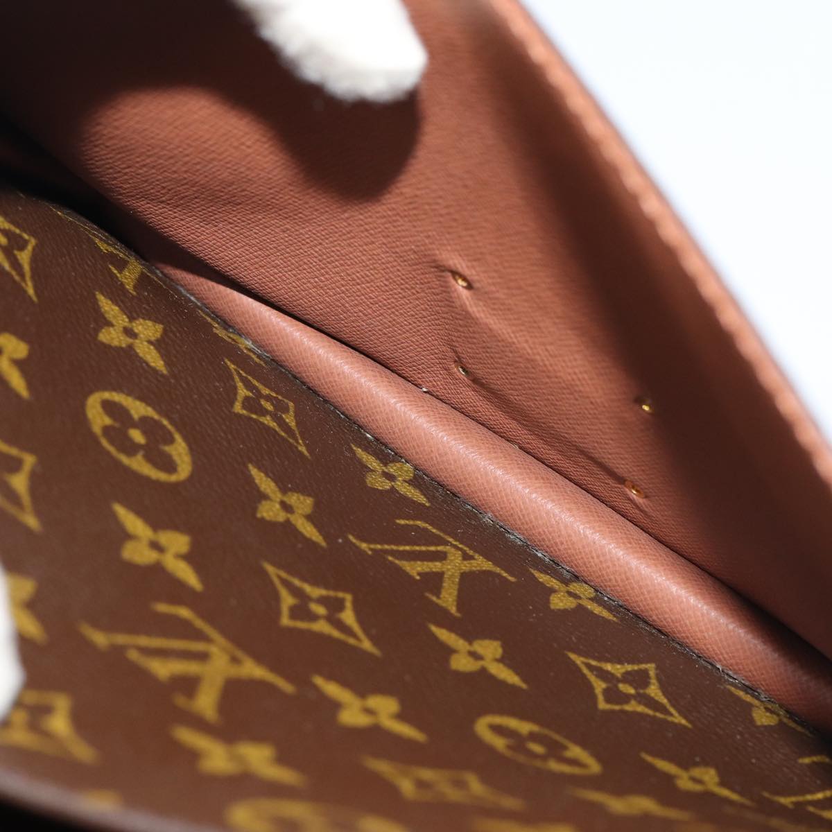 LOUIS VUITTON Monogram Monceau 2Way Hand Bag M51185 LV Auth 79964