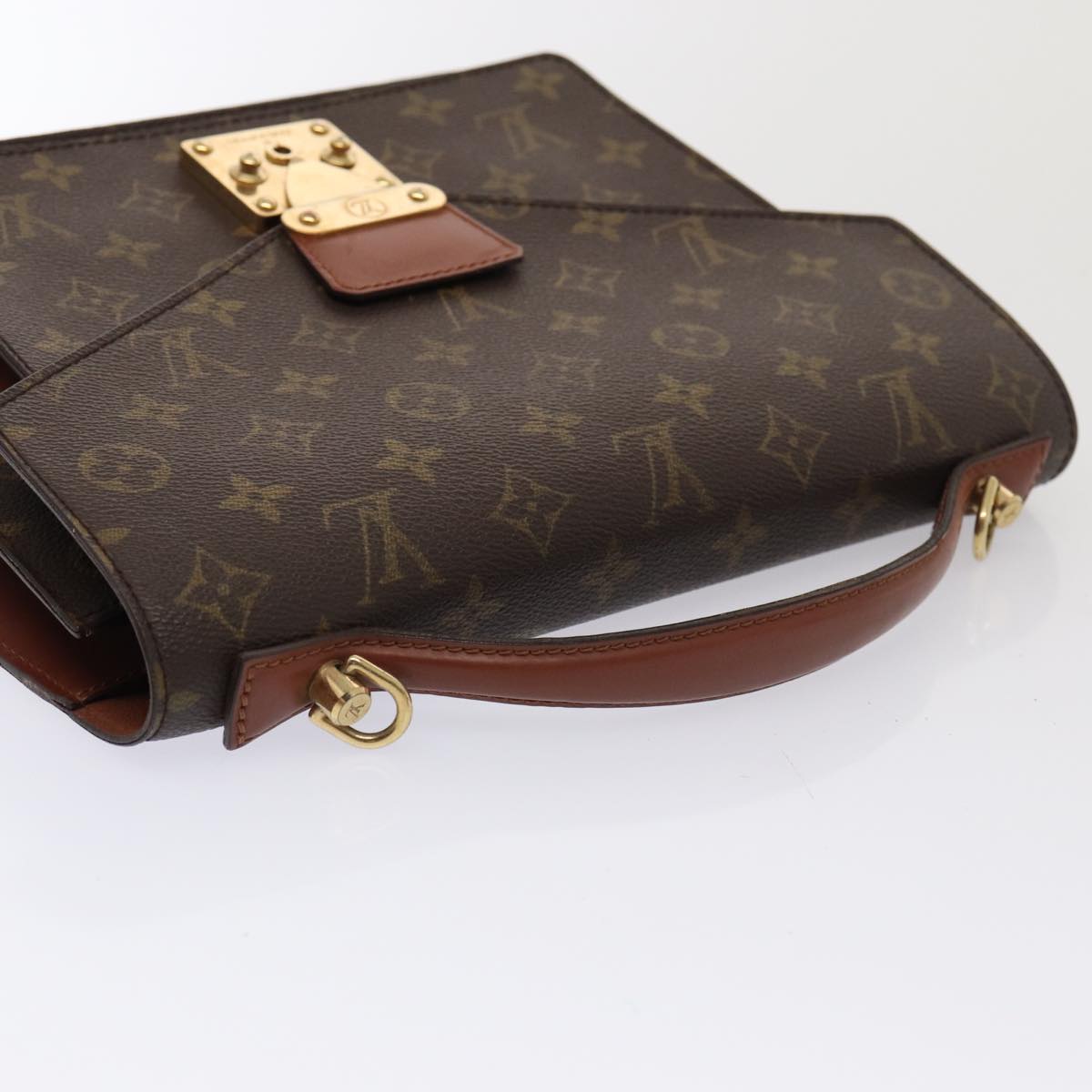 LOUIS VUITTON Monogram Monceau 2Way Hand Bag M51185 LV Auth 79964