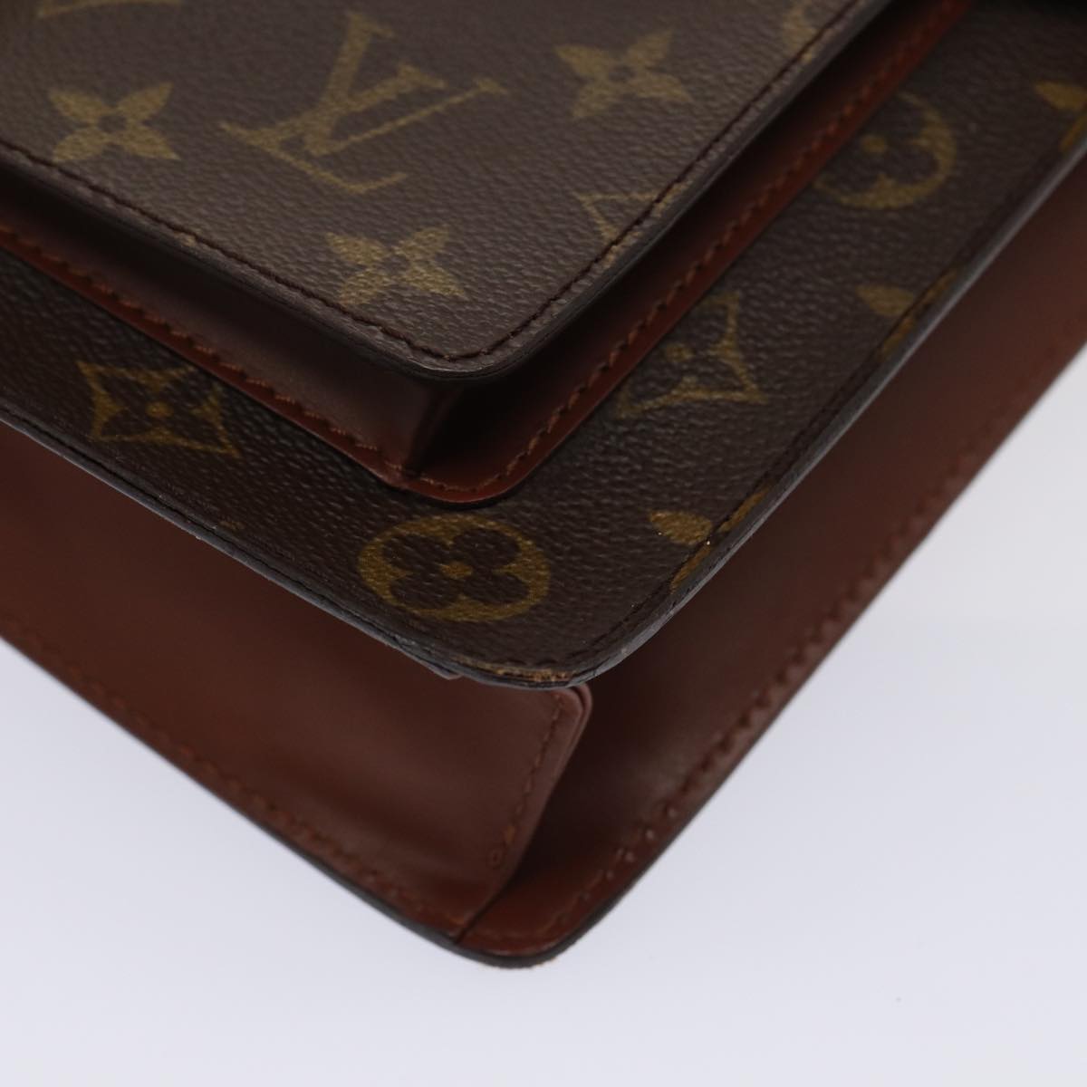 LOUIS VUITTON Monogram Monceau 2Way Hand Bag M51185 LV Auth 79964