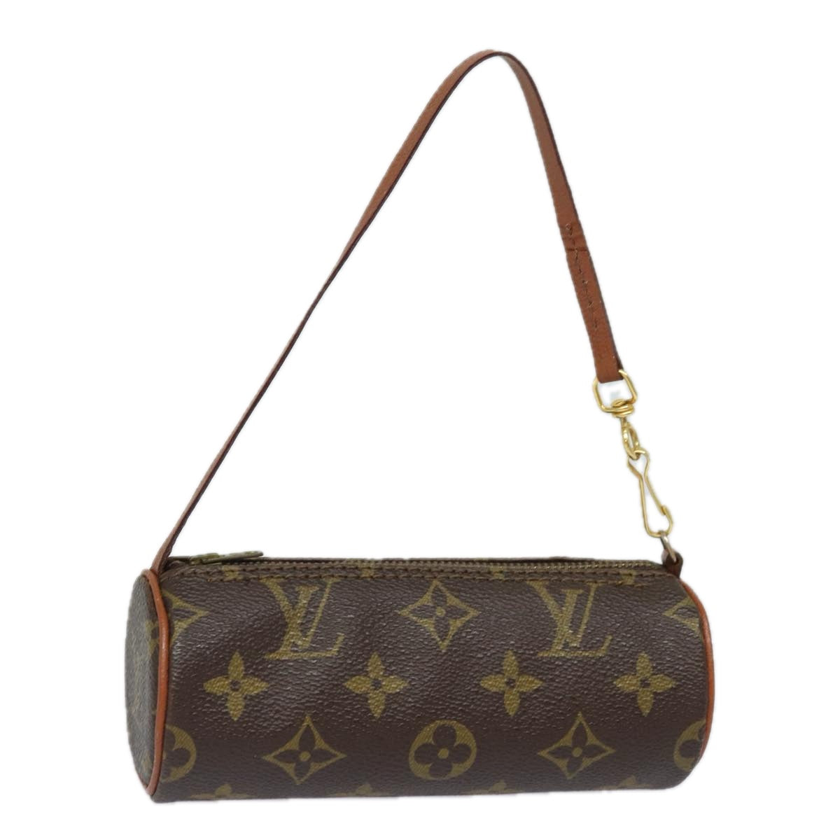 LOUIS VUITTON Monogram Papillon Pouch Pouch Vintage LV Auth 79970