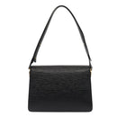 LOUIS VUITTON Epi Bicolor Free Run Shoulder Bag Black Blue M52415 LV Auth 79972-2