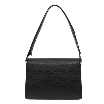 LOUIS VUITTON Epi Bicolor Free Run Shoulder Bag Black Blue M52415 LV Auth 79972 - 0