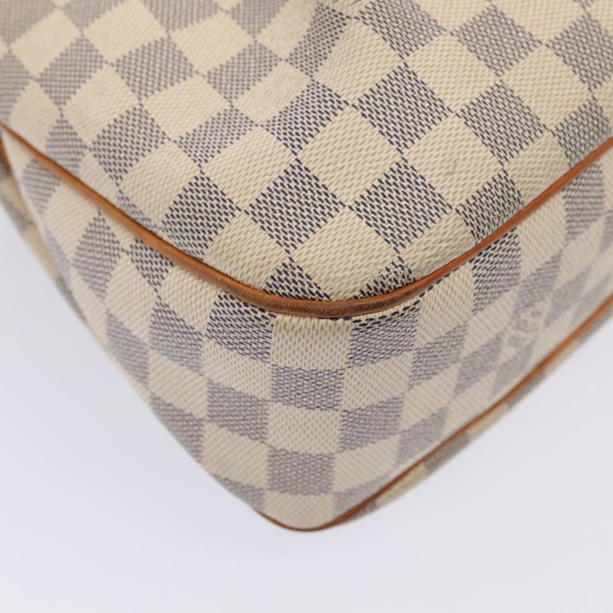 LOUIS VUITTON Damier Azur Siracusa PM Shoulder Bag N41113 LV Auth 79973