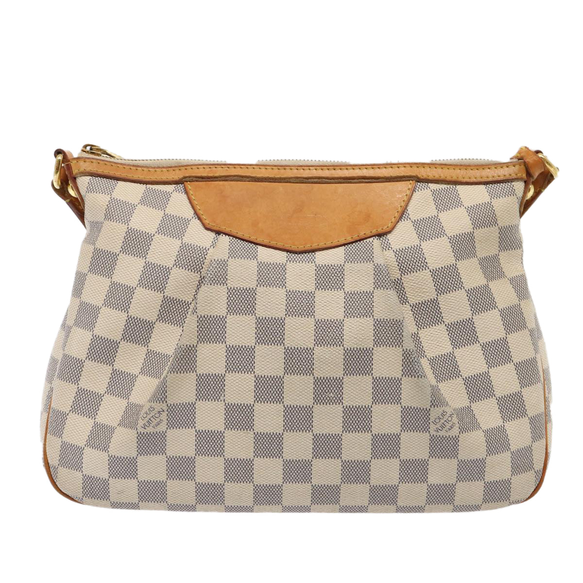 LOUIS VUITTON Damier Azur Siracusa PM Shoulder Bag N41113 LV Auth 79973