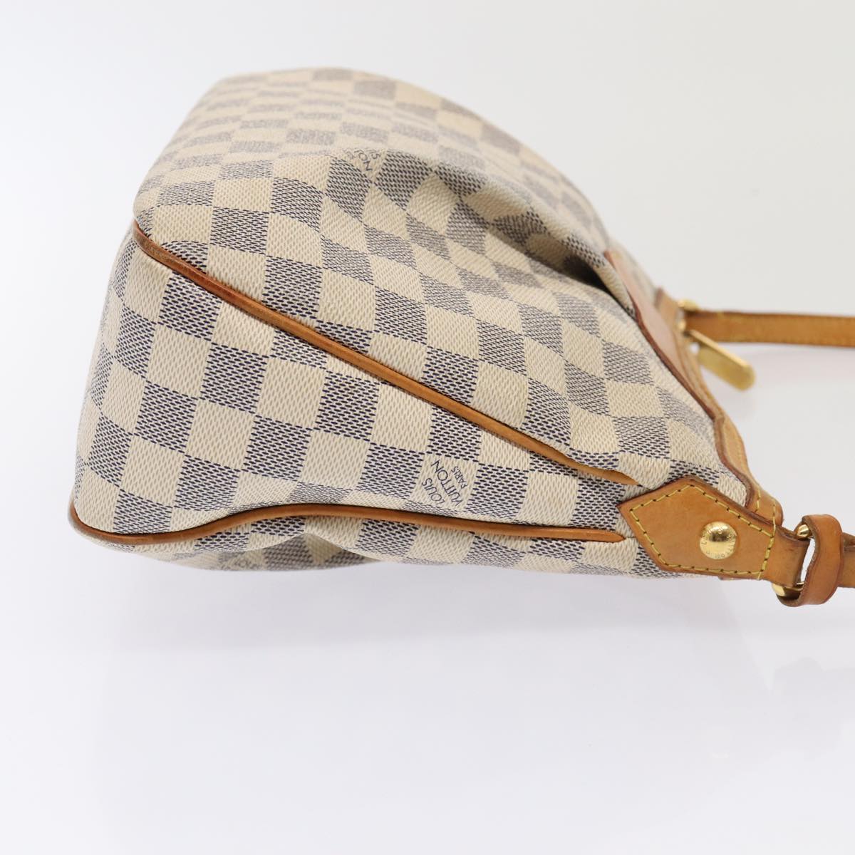 LOUIS VUITTON Damier Azur Siracusa PM Shoulder Bag N41113 LV Auth 79973