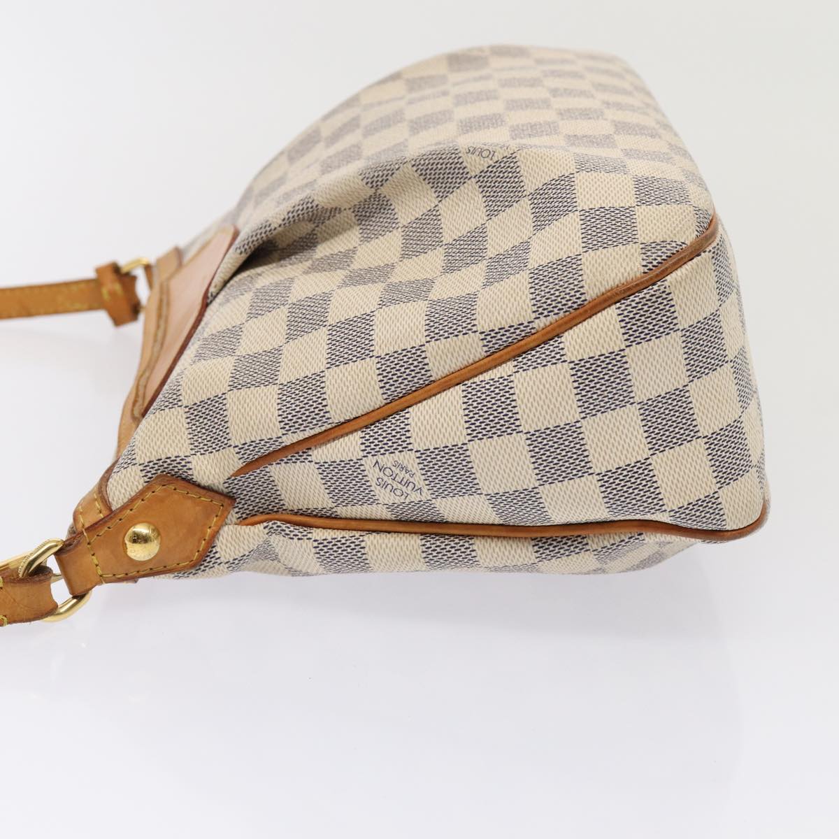 LOUIS VUITTON Damier Azur Siracusa PM Shoulder Bag N41113 LV Auth 79973