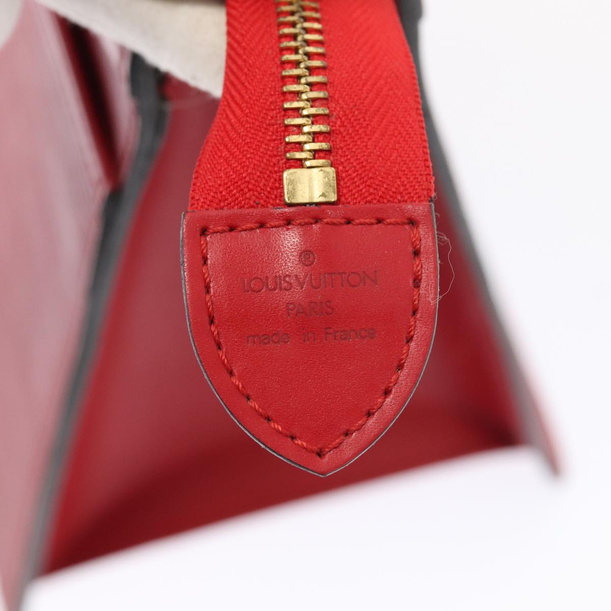 LOUIS VUITTON Epi Riviera Hand Bag Red M48187 LV Auth 79997