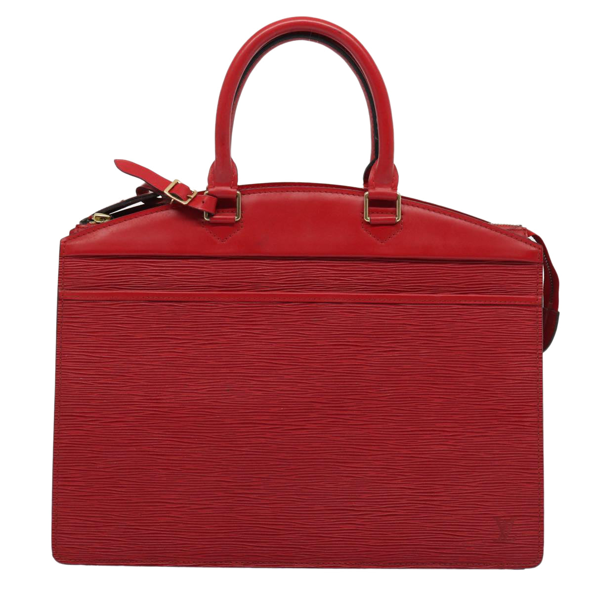 LOUIS VUITTON Epi Riviera Hand Bag Red M48187 LV Auth 79997