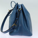 LOUIS VUITTON Epi Petit Noe Shoulder Bag Blue M44105 LV Auth 79999-5
