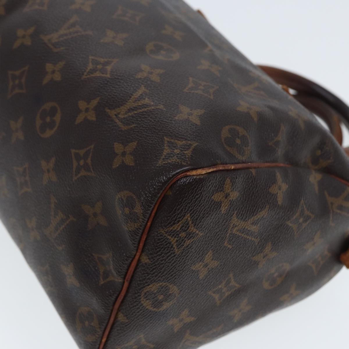 LOUIS VUITTON Monogram Speedy 25 Hand Bag M41528 LV Auth 80004