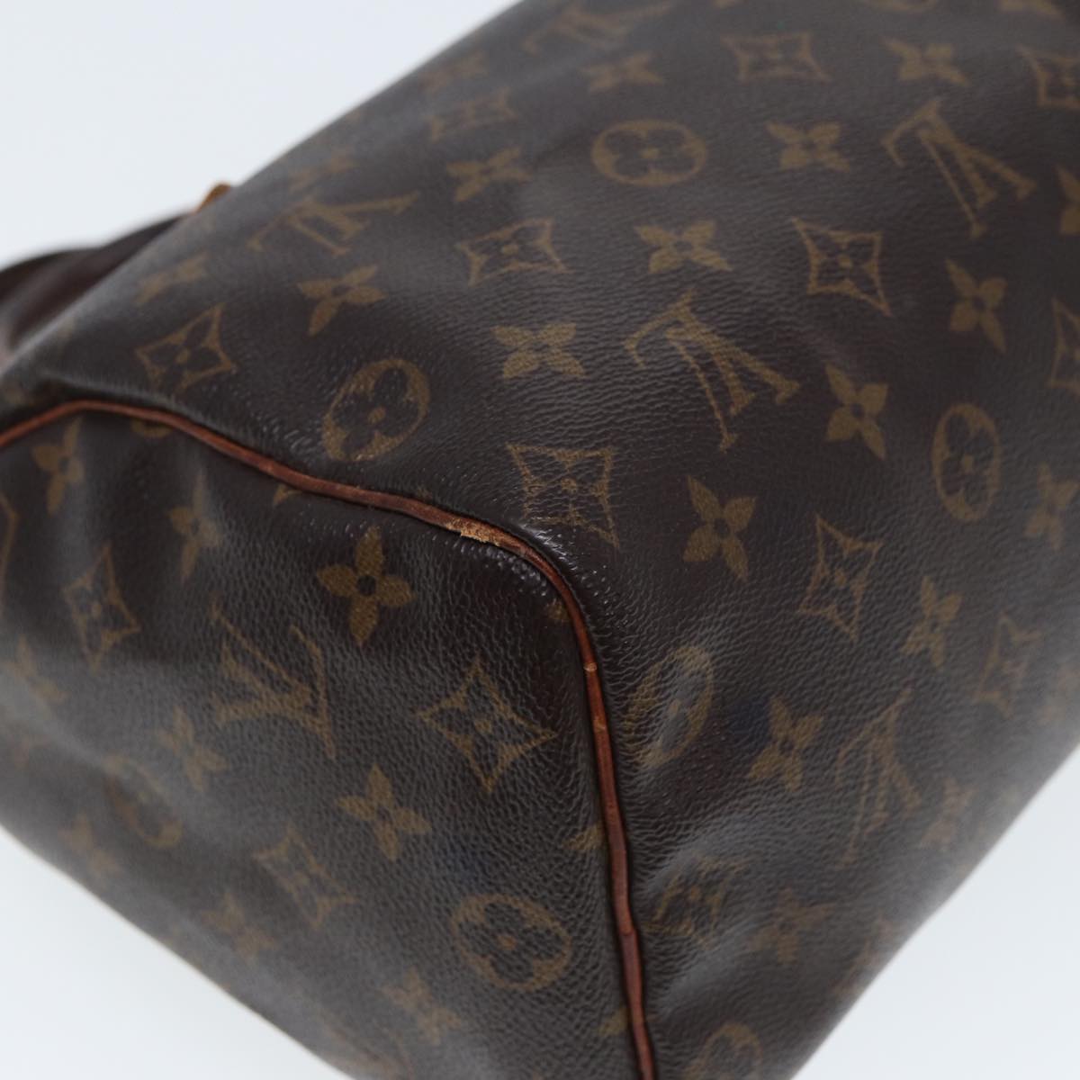 LOUIS VUITTON Monogram Speedy 25 Hand Bag M41528 LV Auth 80004