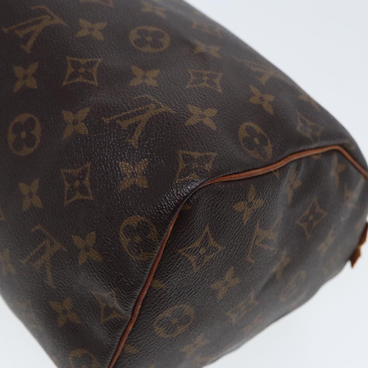 LOUIS VUITTON Monogram Speedy 25 Hand Bag M41528 LV Auth 80004