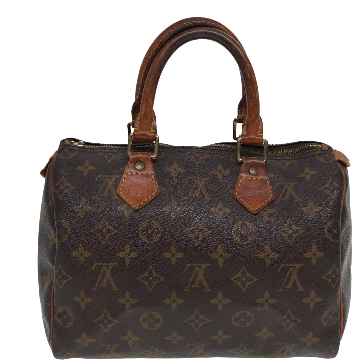 LOUIS VUITTON Monogram Speedy 25 Hand Bag M41528 LV Auth 80004