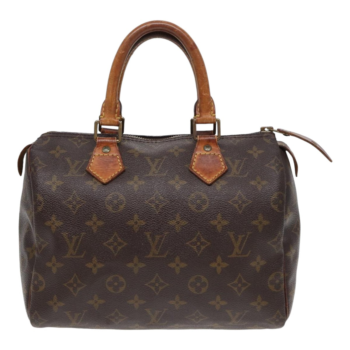 LOUIS VUITTON Monogram Speedy 25 Hand Bag M41528 LV Auth 80005