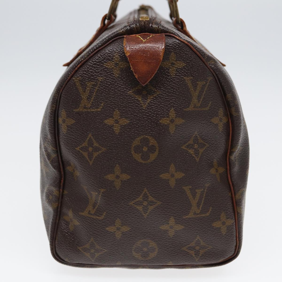 LOUIS VUITTON Monogram Speedy 25 Hand Bag M41528 LV Auth 80005