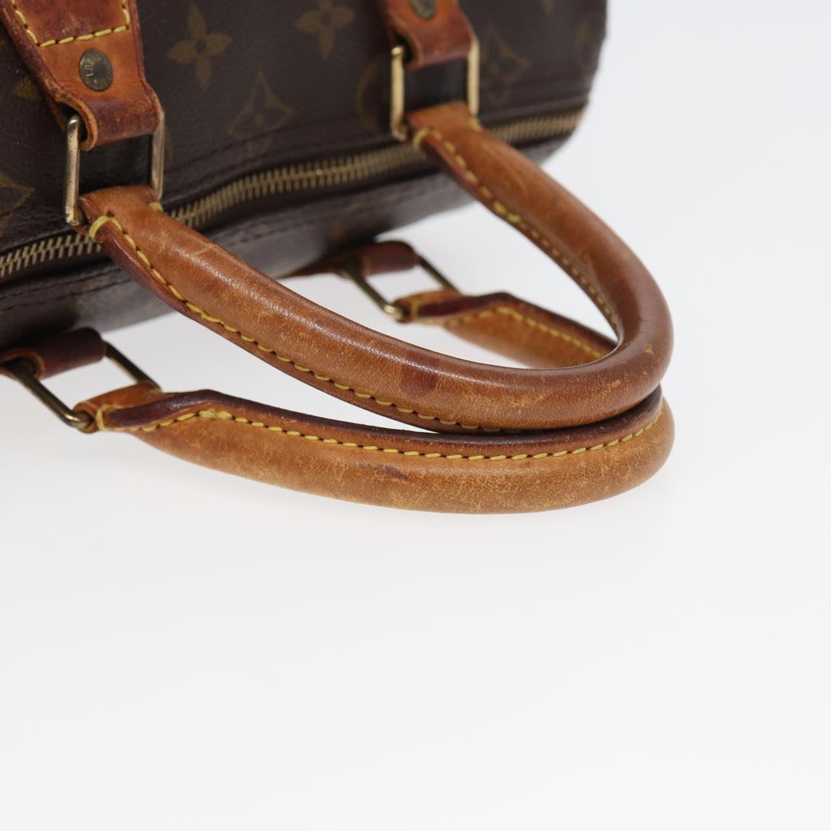 LOUIS VUITTON Monogram Speedy 25 Hand Bag M41528 LV Auth 80005