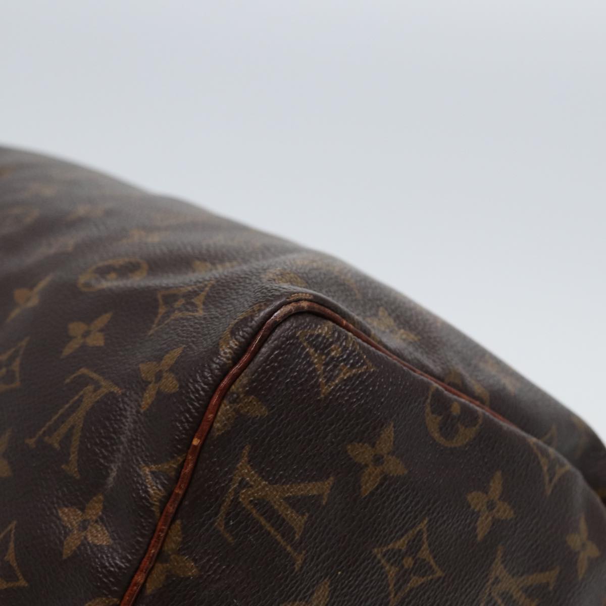 LOUIS VUITTON Monogram Speedy 30 Hand Bag M41526 LV Auth 80011