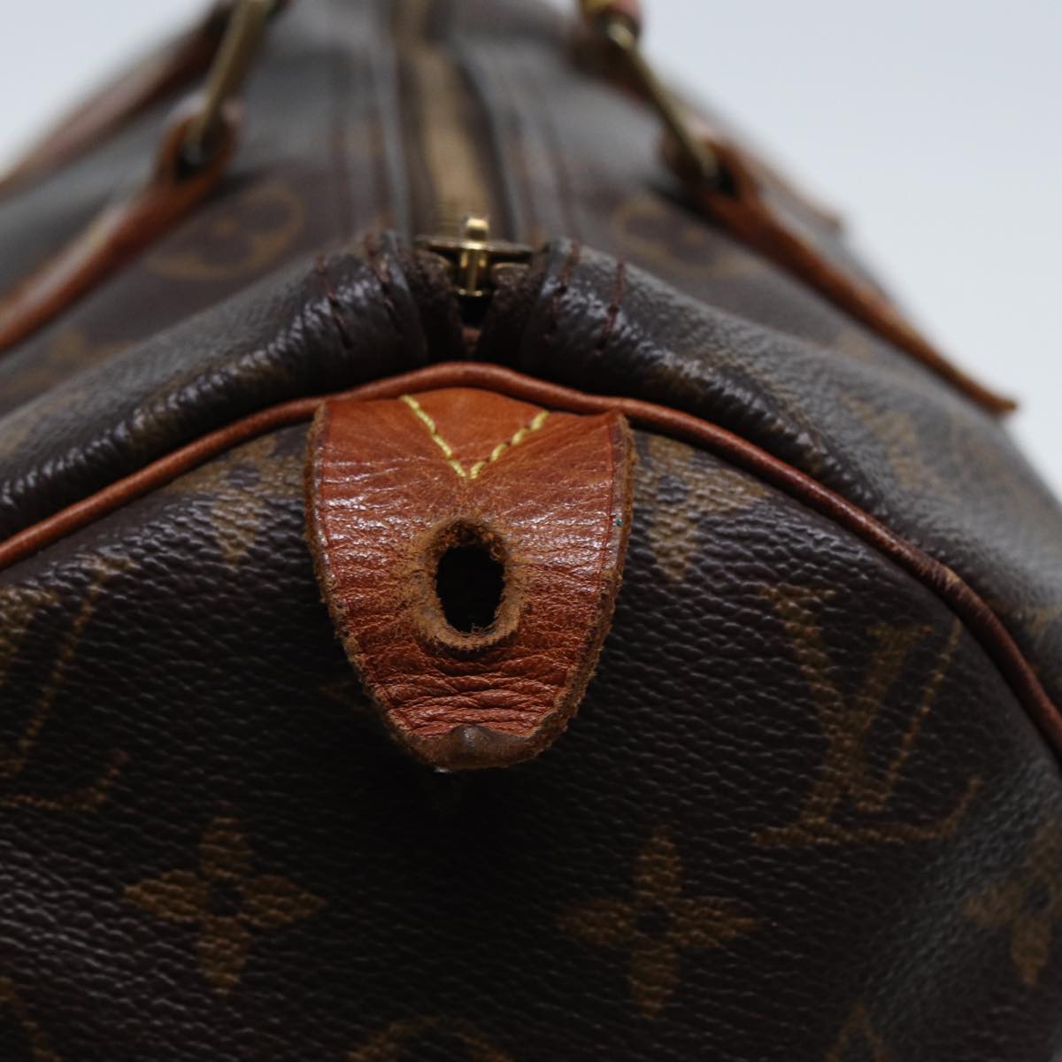 LOUIS VUITTON Monogram Speedy 30 Hand Bag M41526 LV Auth 80011