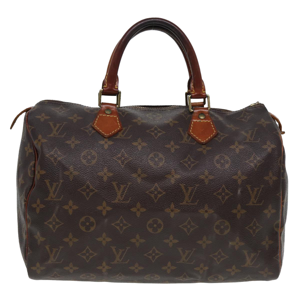 LOUIS VUITTON Monogram Speedy 30 Hand Bag M41526 LV Auth 80011