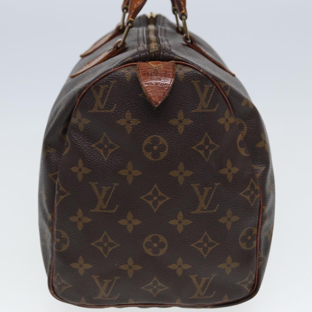 LOUIS VUITTON Monogram Speedy 30 Hand Bag M41526 LV Auth 80011