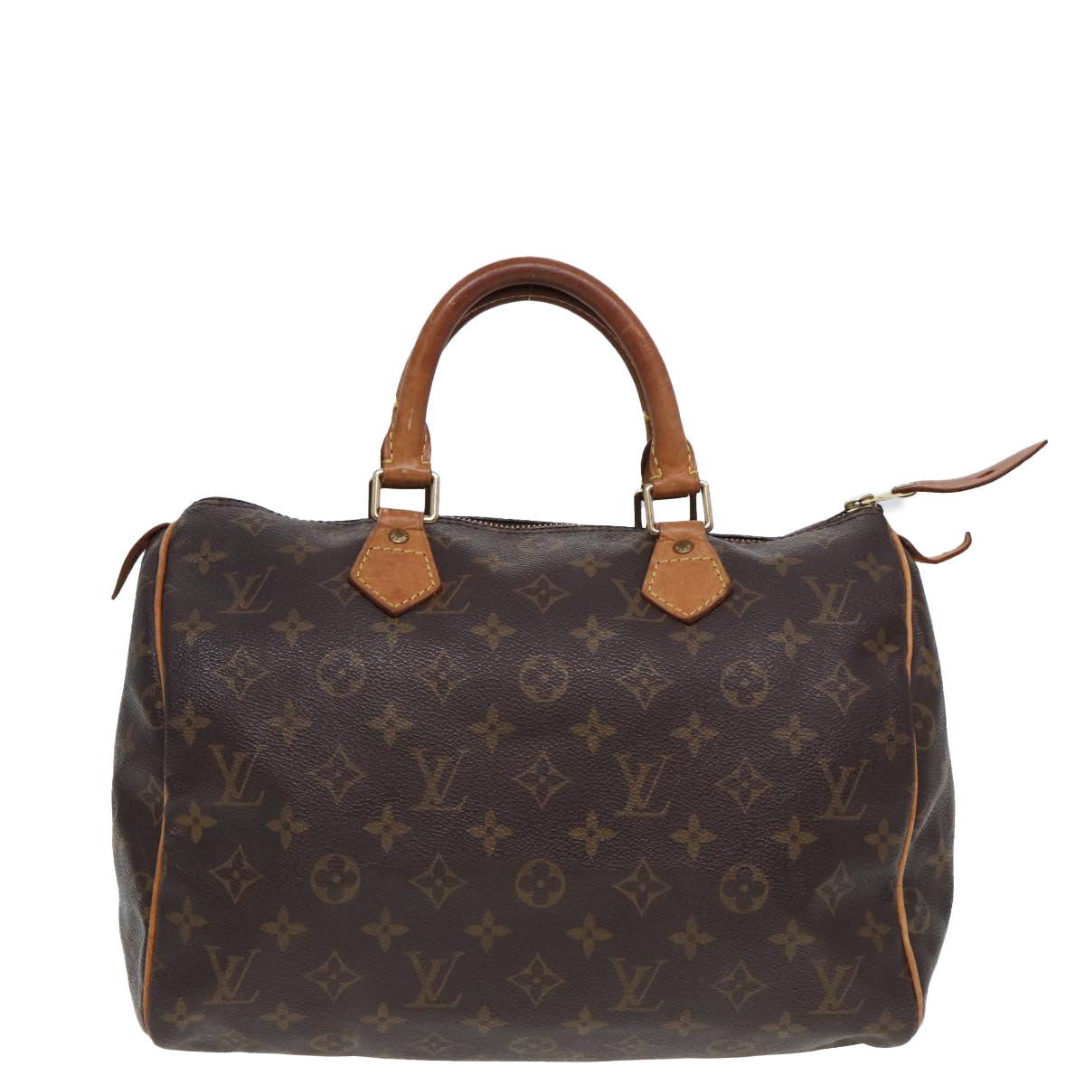 LOUIS VUITTON Monogram Speedy 30 Hand Bag M41526 LV Auth 80012