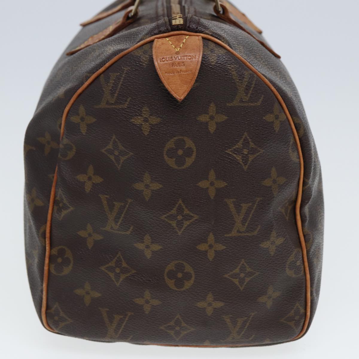 LOUIS VUITTON Monogram Speedy 30 Hand Bag M41526 LV Auth 80012