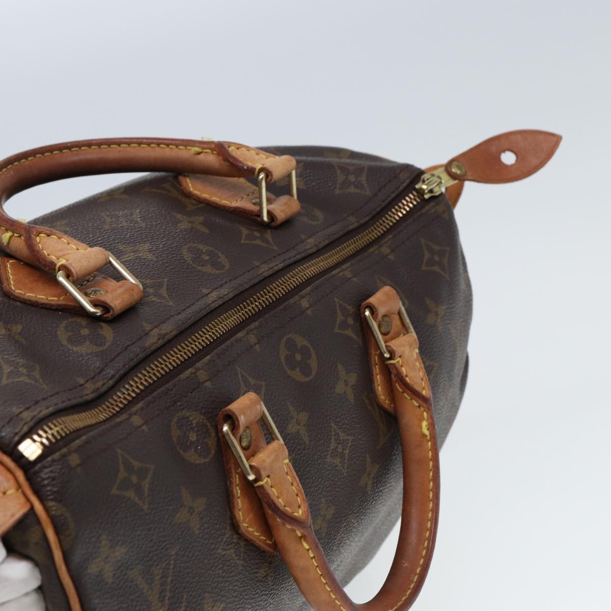 LOUIS VUITTON Monogram Speedy 30 Hand Bag M41526 LV Auth 80012