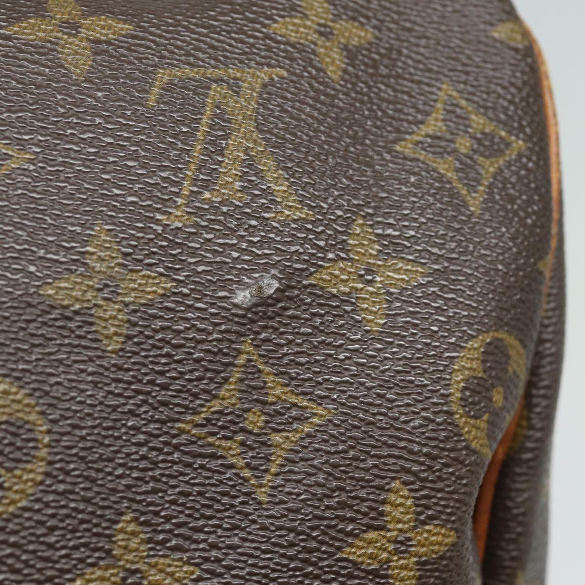 LOUIS VUITTON Monogram Speedy 35 Hand Bag M41524 LV Auth 80015